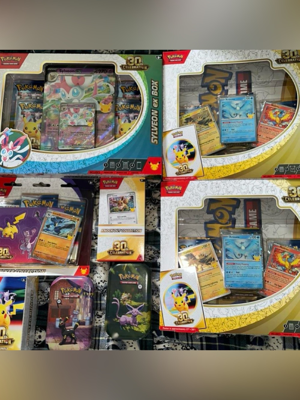 New Pokemon 30th Collection Lot Sylveon EX Lot
